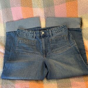 Classic Denim Ankle Jeans